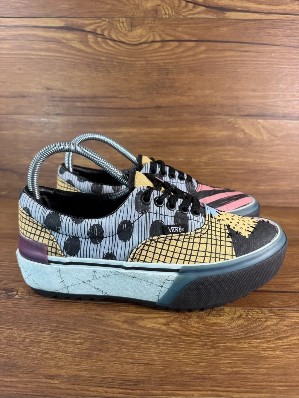 VANS x The Nightmare Before Christmas Sally Era Stacked Womens Shoes Size 8